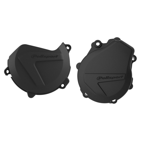 Kit de Protection de carters - Noir - POLISPORT KTM 450 EXC-F Husqvarna 450 FE 2017-2023