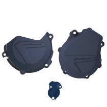 Kit de Protection de carters - Bleu - POLISPORT KTM 450 EXC-F Husqvarna 450 FE 2017-2023