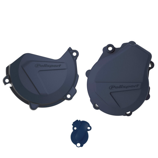 Kit de Protection de carters - Bleu - POLISPORT KTM 450 EXC-F Husqvarna 450 FE 2017-2023