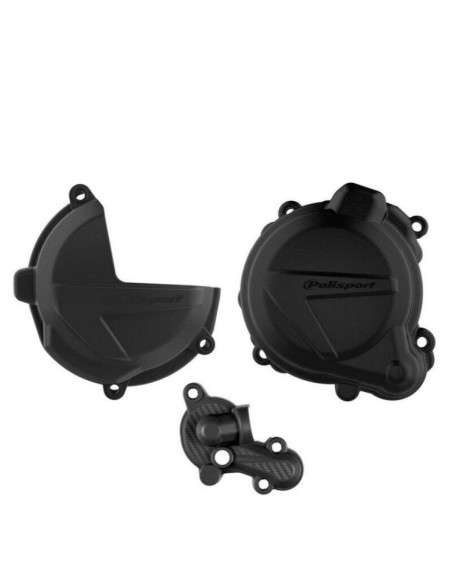 Kit de Protection de carters - Noir - POLISPORT Beta 250 300 RR 2018-2023