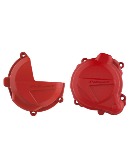 Kit de Protection de carters - Rouge - POLISPORT Beta 250 300 RR 2018-2023