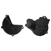 Kit de Protection de carters - Noir - POLISPORT Gas Gas 250 300 EC 2017-2020