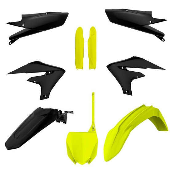 Kit plastique - Jaune - POLISPORT Yamaha 250 YZF 2019-2022