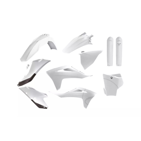 Kit plastiques - Blanc - POLISPORT Gas Gas MC MCF 2021-2023