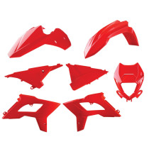Kit plastiques restylé - Rouge - POLISPORT Beta RR 2T 4T 2013-2017