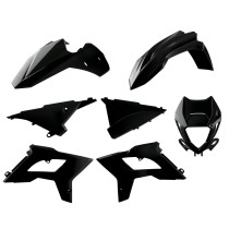 Kit plastiques restylé - Noir - POLISPORT Beta RR 2T 4T 2013-2017