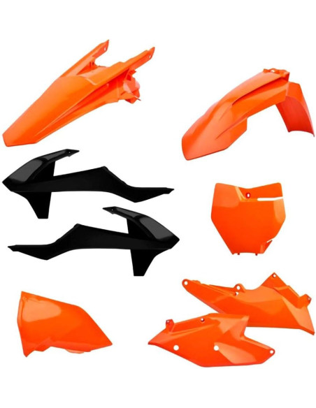 Kit plastiques - Origine 2017 - POLISPORT KTM EXC EXC-F 2017-2018