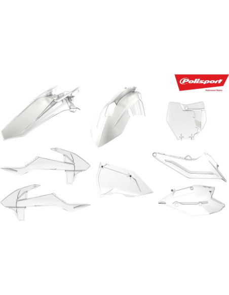 Kit plastiques - Translucide - POLISPORT KTM 125 250 SX 2016-2018 / 150 SX 2017 / SX-F 2016-2018