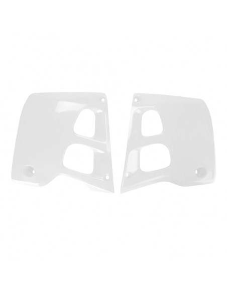Ouïes de radiateur - Blanc - POLISPORT Honda 125 CR 1991-1992 250 CR 1990-1991