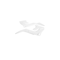 Ouies de radiateur - Blanc - POLISPORT Restyle Kawasaki 125 250 KX 2003-2008