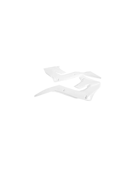 Ouies de radiateur - Blanc - POLISPORT Restyle Kawasaki 125 250 KX 2003-2008