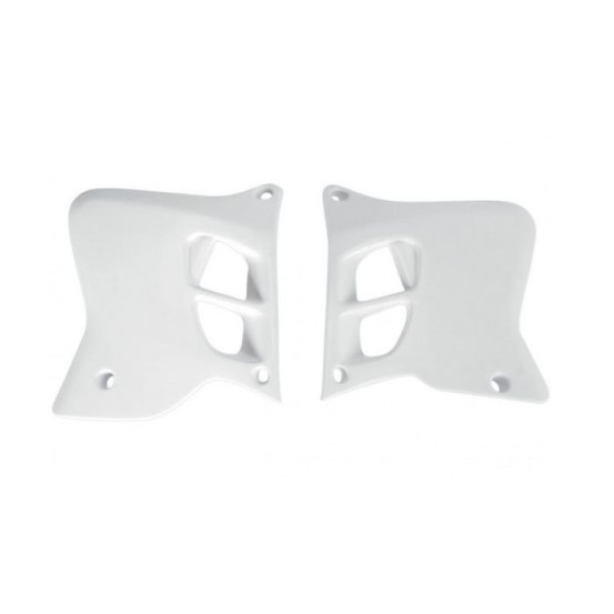 Ouïes de radiateur - Blanc - POLISPORT Yamaha 125 250 YZ 1993-1995