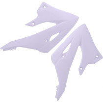 Ouïes de radiateur - Blanc - POLISPORT Yamaha 125 250 YZ 2022