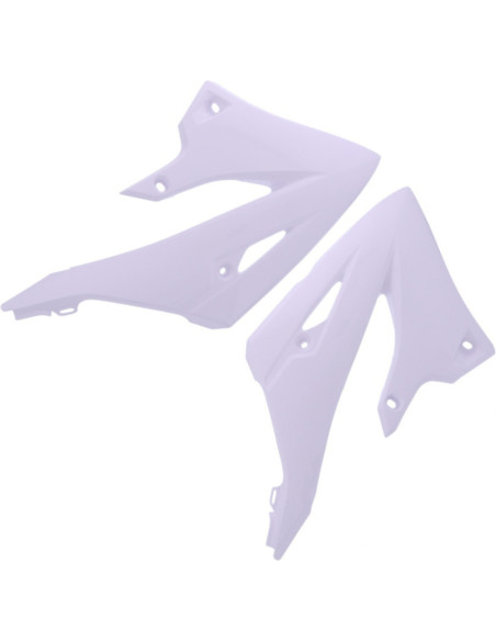Ouïes de radiateur - Blanc - POLISPORT Yamaha 125 250 YZ 2022