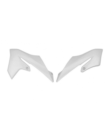 Ouïes de radiateur - Blanc - POLISPORT Yamaha 65 YZ 2019-2022