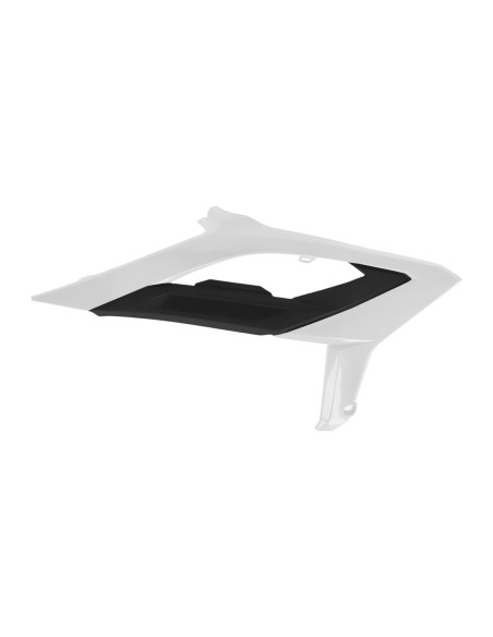 Ouïes de radiateur - Blanc Noir - POLISPORT Beta 250 300 RR 2T / 350 400 450 4T 2023