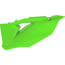Plaques latérale - Vert - POLISPORT citron Kawasaki 450 KXF 2019