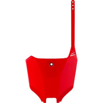 Plaque numéro frontale - Rouge - POLISPORT Honda 250 CRF-R 2022-2026 450 CRF-R 2021-2026