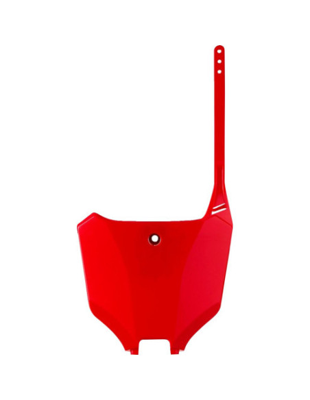 Plaque numéro frontale - Rouge - POLISPORT Honda 250 CRF-R 2022-2026 450 CRF-R 2021-2026