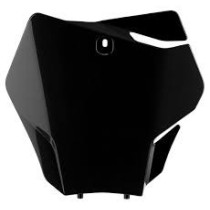 Plaque numéro frontale - Noir - POLISPORT Gas Gas MC MCF 2021-2023
