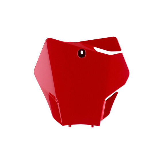 Plaque numéro frontale - Rouge - POLISPORT Gas Gas MC MCF 2021-2023