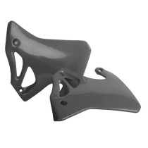 Ouïes de radiateur - Gris - POLISPORT Honda 125 250 CR 1995-1997