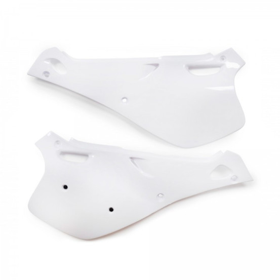 Plaques latérales - Blanc - POLISPORT Yamaha 125 250 YZ 1993-1995