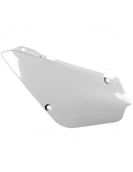 Plaques latérales - Blanc - POLISPORT Suzuki 85 RM 2002