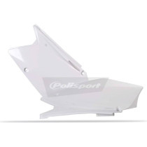Plaques latérales - Blanc - POLISPORT Suzuki 450 RM-Z 2005-2006