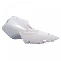 Plaques latérales - Blanc - POLISPORT Suzuki 125 250 RM 1996-2000