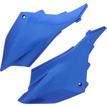 Plaques latérales - Bleu - POLISPORT Yamaha 125 250 YZ 2022