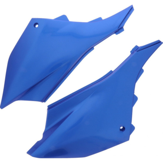 Plaques latérales - Bleu - POLISPORT Yamaha 125 250 YZ 2022