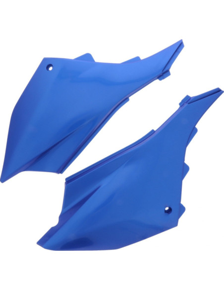 Plaques latérales - Bleu - POLISPORT Yamaha 125 250 YZ 2022