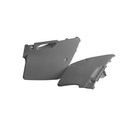 Plaques latérales - Gris - POLISPORT Kawasaki 125 250 KX 1994-1998