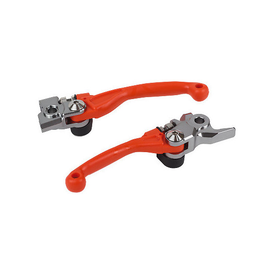Jeu de leviers - Orange - POLISPORT Pivot Incassable APT KTM 2017-2023