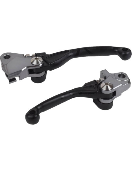 Jeu de leviers - Noir - POLISPORT Pivot Incassable APT Suzuki 250 450 RM-Z 2005-2023