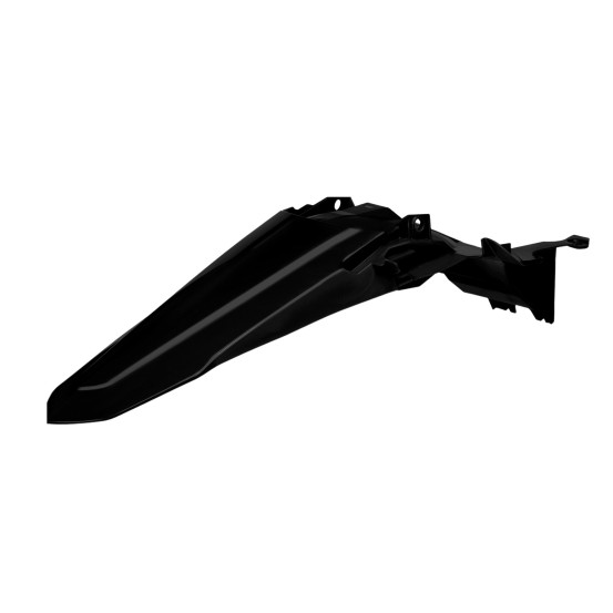 Garde boue arrière - Noir - POLISPORT Yamaha 450 YZ-F 2023-2026 / 250 YZF 2024-2026