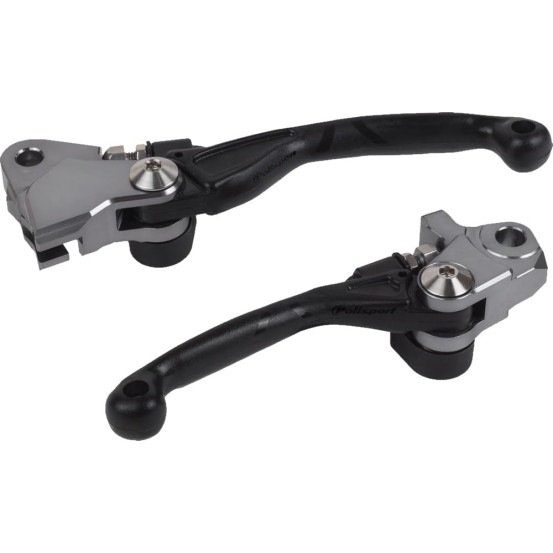 Jeu de leviers - Noir - POLISPORT Pivot Incassable APT Kawasaki 250 450 KXF 2013-2017