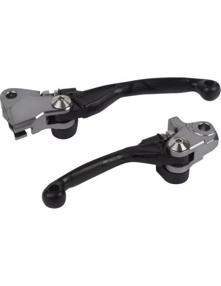 Jeu de leviers - Noir - POLISPORT Pivot Incassable APT Kawasaki 250 450 KXF 2005-2012