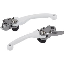 Jeu de leviers - Blanc - POLISPORT Pivot Incassable APT Suzuki 250 450 RM-Z 2005-2023