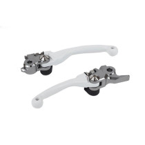 Jeu de leviers - Blanc - POLISPORT Pivot Incassable APT Kawasaki 250 450 KXF 2005-2012