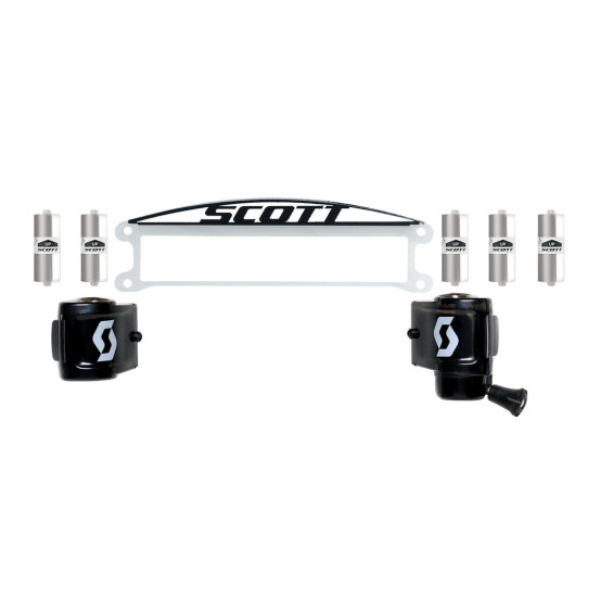 Kit Roll Off Scott WFS 30mm pour Hustle - Noir