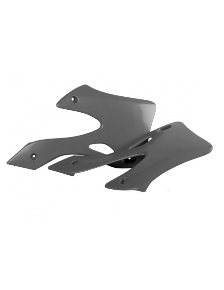 Ouïes de radiateur - Gris - POLISPORT Kawasaki 125 250 KX 1999-2002