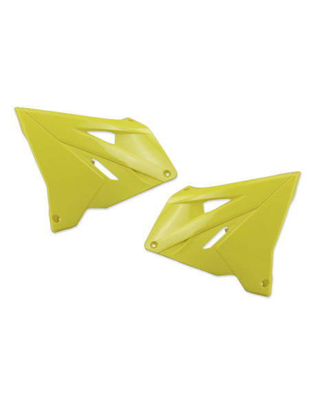 Ouïes de radiateur Restylé - Jaune - POLISPORT Suzuki 125 250 RM 2001-2008 2019
