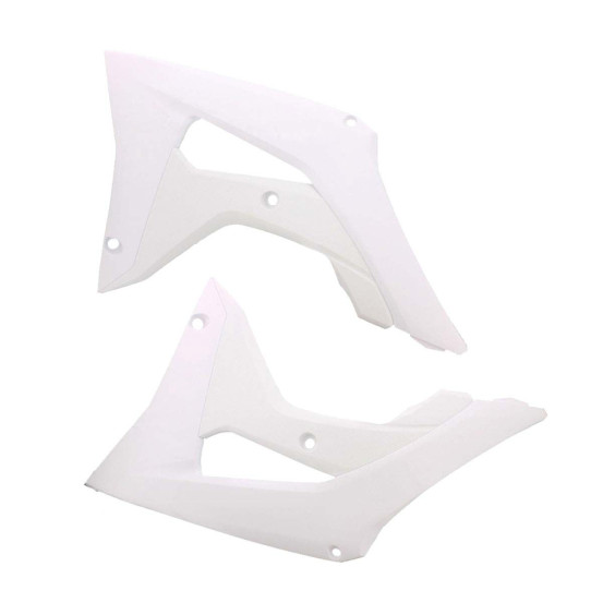 Ouïes de radiateurs - Blanc - POLISPORT HONDA 250 CRF 2018 / 450 CRF-R 2017-2018