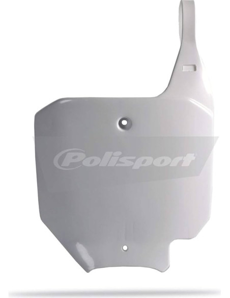 Plaque avant - Blanc - POLISPORT Honda 85 CR 2003-2007