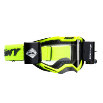 Masque cross Kenny Ventury Phase 3 Roll-off - Jaune Fluo