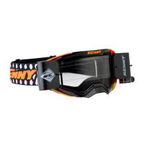 Masque cross Kenny Performance Level 4 Roll off - Noir Orange Fluo