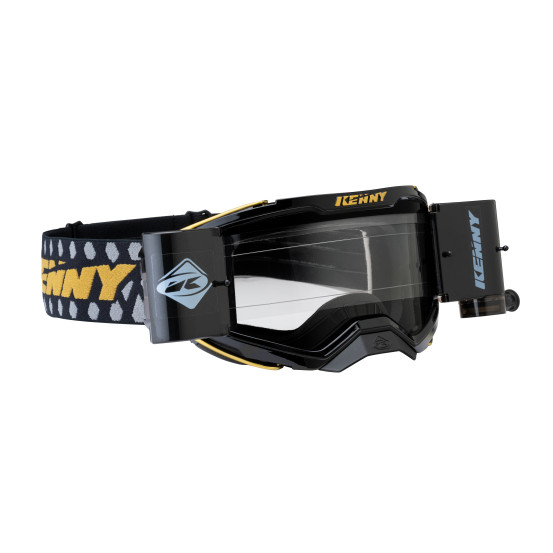 Masque cross Kenny Performance Level 4 Roll off - Noir Or