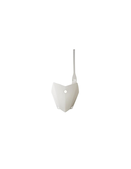 Plaque avant - Blanc - POLISPORT Kawasaki 110 KLX 2010-2024